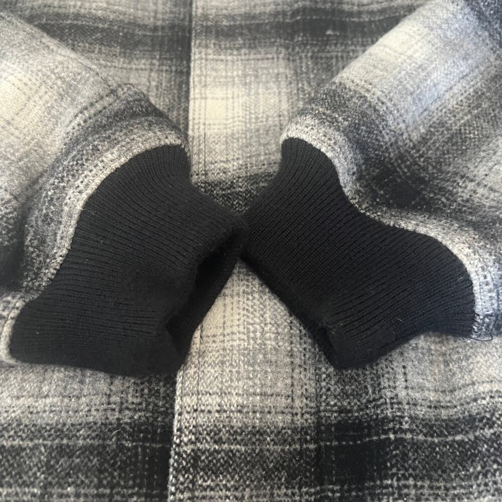 Powder River Outfitters Panhandle Slim Plaid Wool Blend Bomber Jacket Size XXS - Picture 7 of 12